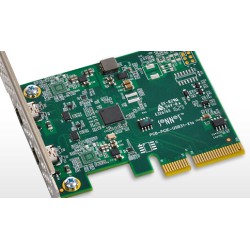 Allegro USB-C 2-Port PCIe Card