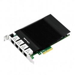 PCIe x4 Quad Port PoE...