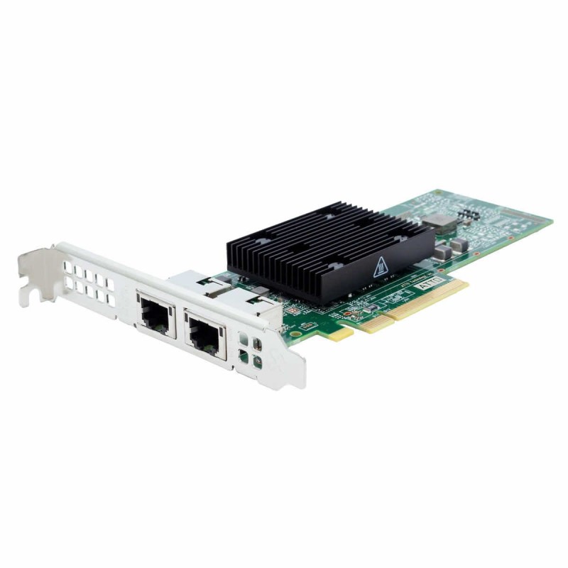 ATTO FastFrame N4T2 Dual 10GbE SmartNIC x8 PCIe 3.0 2x Integrated RJ45
