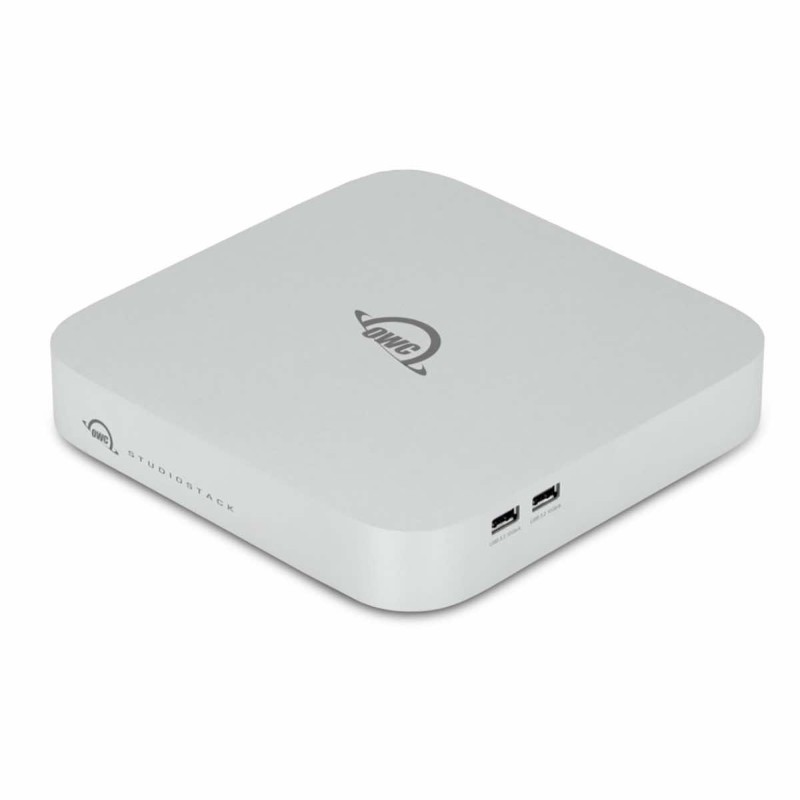 OWC StudioStack Thunderbolt 5 hub z dyskiem 8TB SSD NVMe M.2 i 0TB HDD