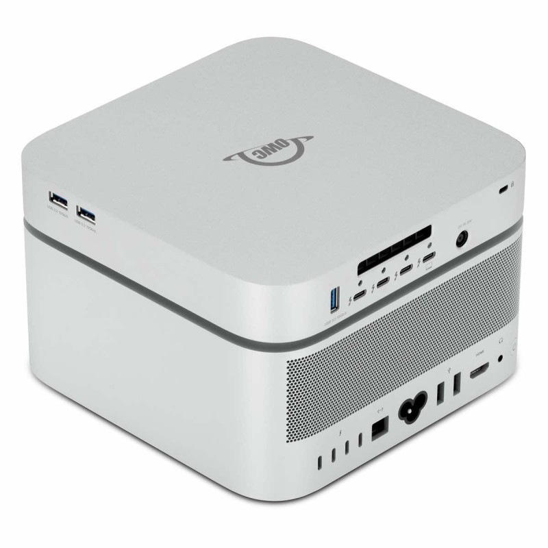 OWC StudioStack Thunderbolt 5 hub z dyskiem 8TB SSD NVMe M.2 i 0TB HDD