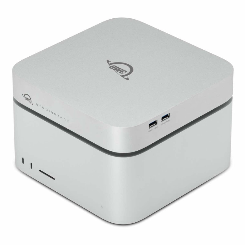 OWC StudioStack Thunderbolt 5 Stackable Storage and Connectivity Expansion Enclosure with 8TB SSD NVMe and 0TB HDD