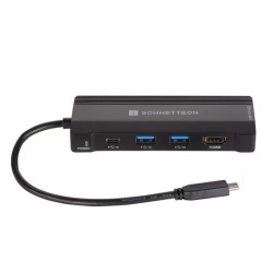 Sonnet Echo 6 USB-C Multi Hub 5GbE RJ45, HDMI 4K, 2x USB-A 10Gb/s, 1x USB-C 10Gb/s PD100W