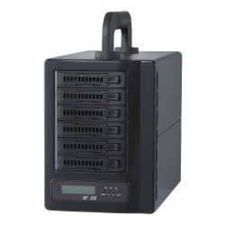 Areca ARC-8050T5U-6M Thunderbolt™ 5 80 Gb/s Enclosure | USB 3.2 RAID 6x SAS/SATA