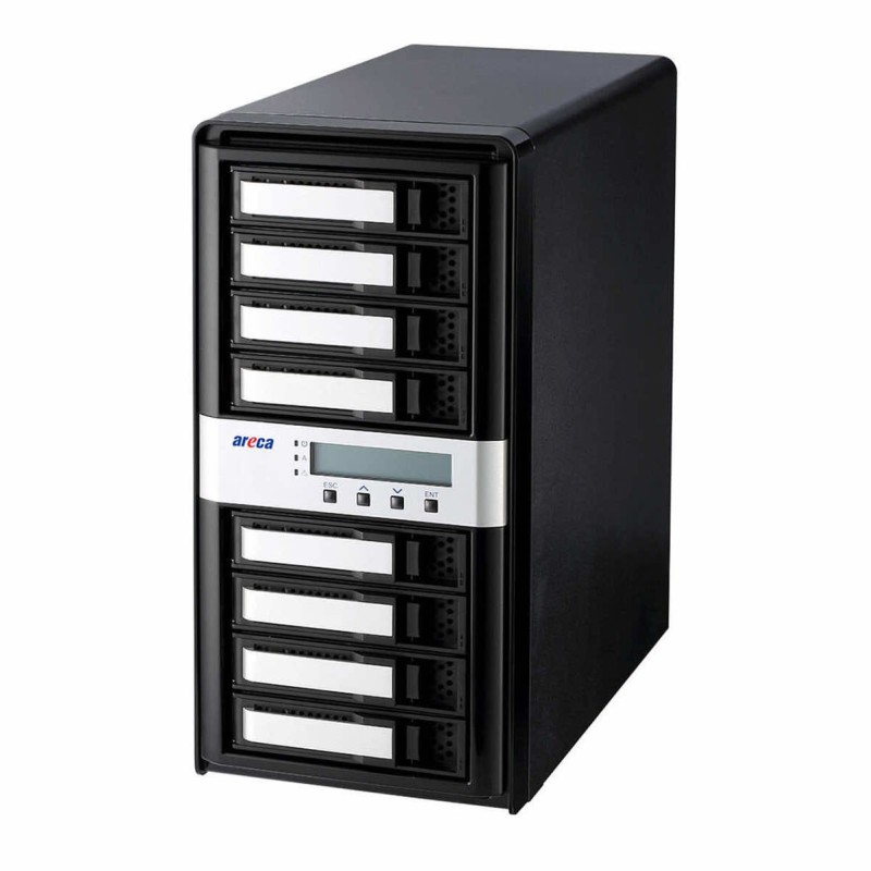 Areca ARC-8050T5U-8E obudowa Thunderbolt™ 5 80Gb/s | USB 3.2 RAID 8x SAS/SATA