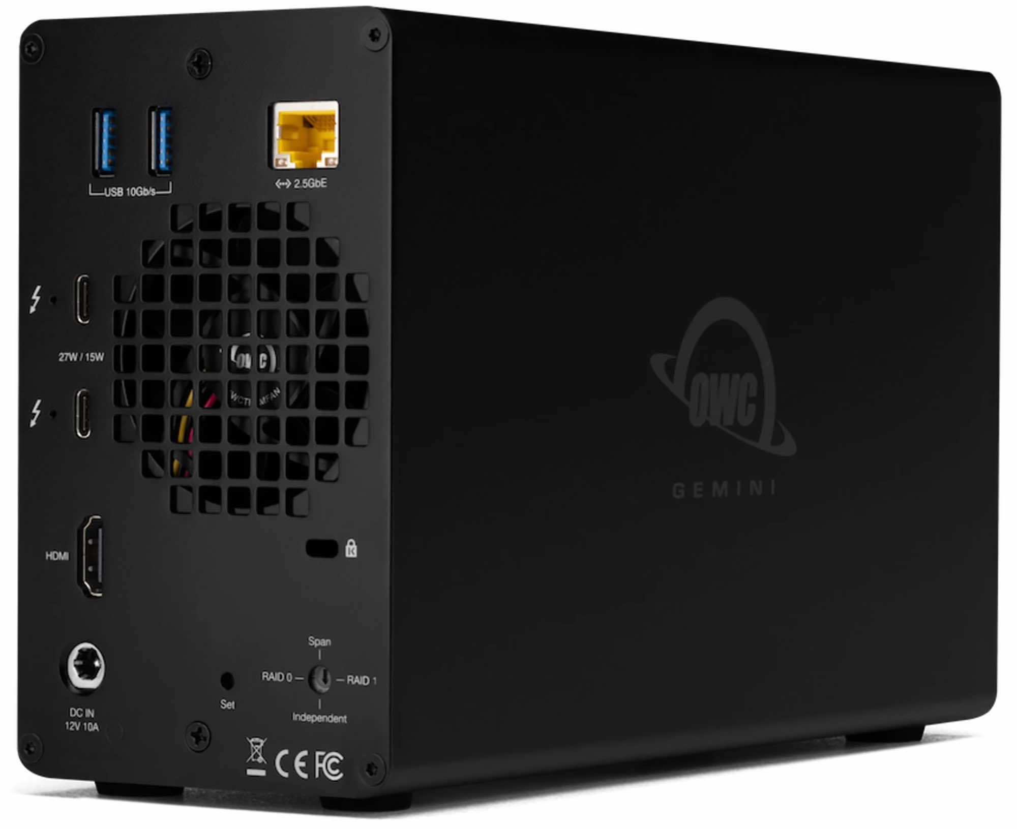 OWC Gemini Back