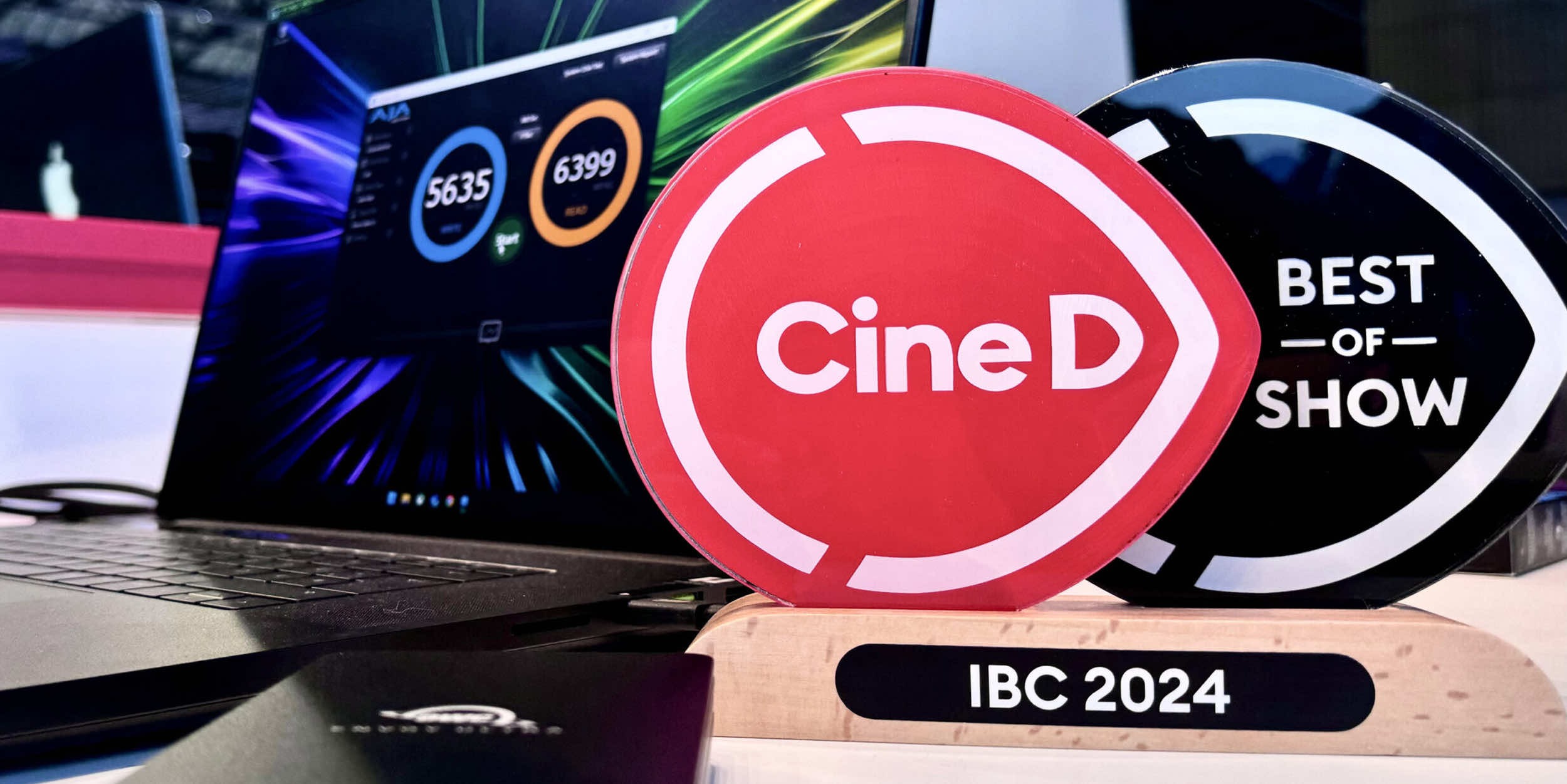 Potężny, nowy dysk SSD OWV Envoy Ultra Thunderbolt 5 zdobywcą nagrody CineD Best of Show na targach IBC 2024