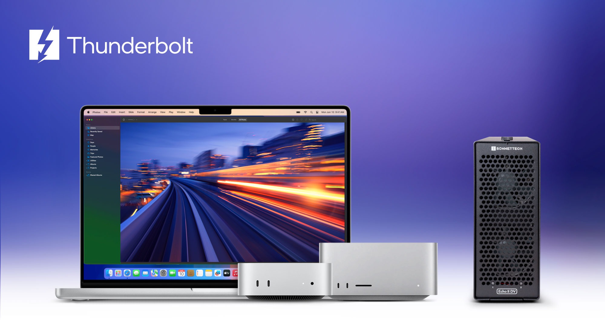 Sonnet zapowiada nową obudowę PCIe Echo II DV z interfejsem Thunderbolt 5 i transferem do 2x 80 Gb/s