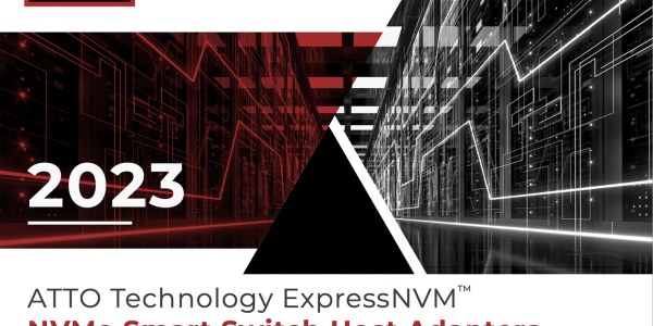 ATTO Technology ExpressNVMTM NVMe Smart Switch Host Adapters i Xinnor Software RAID (xiRAID)
