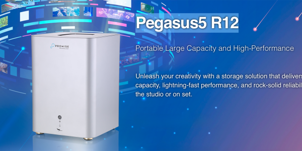 Promise Pegasus5 R12 – Thunderbolt™ 5 power for creativity