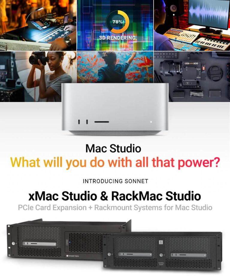 Już wkrótce w ofercie systemy do montażu 19″ dla Mac Studio